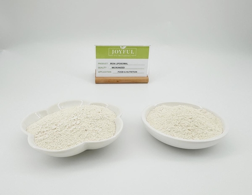 Pirofosfato di ferro ferrico liposomico micronizzato in polvere bianca di alimenti