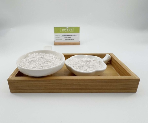 Granuli di citrato di ammonio ferrico verde idrosolubile Cas 1185-57-5