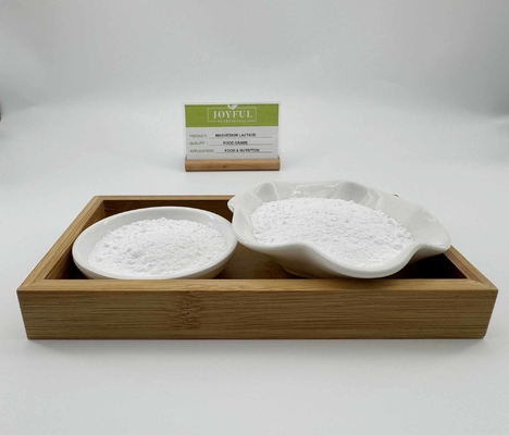 Grado alimentare Magnesio lattato diidrato in polvere Acqua solubile